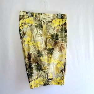 Women's Caribbean Joe Floral Bermuda Shorts